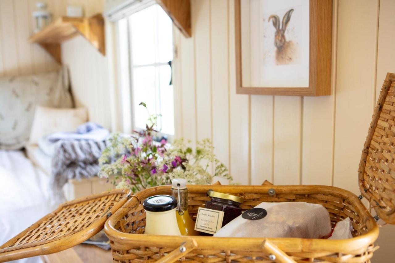 Romantic Secluded Shepherd Hut Hares Rest Southwick  Dış mekan fotoğraf
